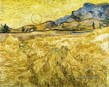 promenade of the holy office Ölbilder verkaufen - The Reaper Vincent van Gogh